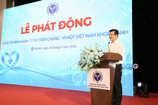 Lễ phát động Cuộc thi ảnh về tiêm chủng mở rộng: “Hành trình tiêm chủng – Vì một Việt Nam khỏe mạnh”