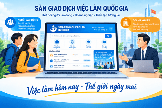 Tổ chức nước ngoài tuyển lao động Việt Nam phải đăng tin tuyển dụng trên Sàn giao dịch việc làm quốc gia