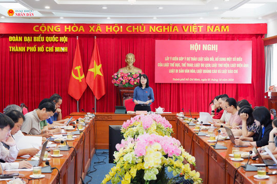 Đoàn ĐBQH TP. Hồ Chí Minh góp ý sửa đổi 7 luật: Bảo đảm tính đồng bộ, khả thi và sát thực tiễn