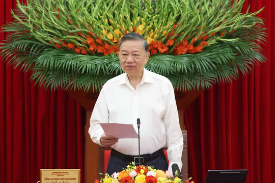 Tổng Bí thư, Chủ tịch nước Tô Lâm: Hình thành năng lực nghiên cứu và tham mưu chiến lược đáp ứng yêu cầu phát triển đất nước