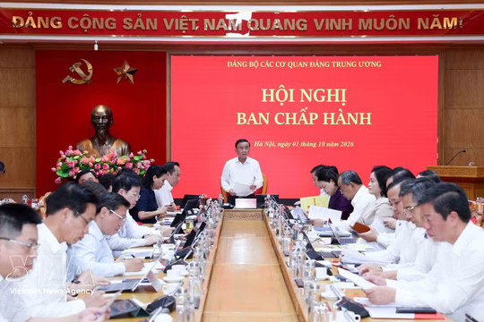Key leader asks for higher quality of Party building, personnel assessment