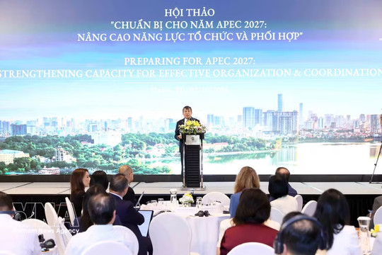 Hosting APEC 2027 a key foreign affairs task for Vietnam through 2030: official