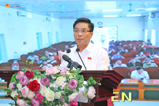 Phó Chủ tịch Quốc hội, Thượng tướng Nguyễn Doãn Anh tiếp xúc cử tri Thanh Hóa