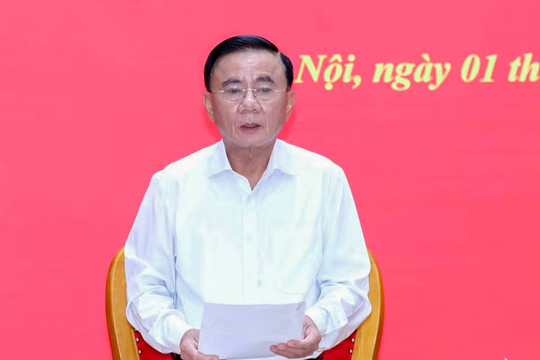 Thường trực Ban Bí thư Trần Cẩm Tú: Nâng cao chất lượng công tác xây dựng Đảng và đánh giá cán bộ