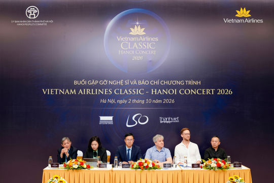 Vietnam Airlines Classic - Hanoi Concert 2026 trở lại với Dàn nhạc Giao hưởng London và những nghệ sĩ hàng đầu thế giới