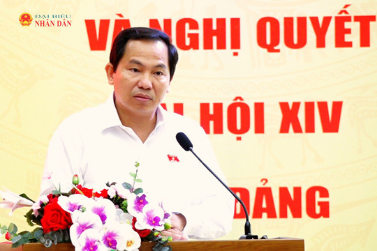 Tổng Thư ký Quốc hội, Chủ nhiệm Văn phòng Quốc hội Lê Quang Mạnh tiếp xúc cử tri tại TP. Hồ Chí Minh