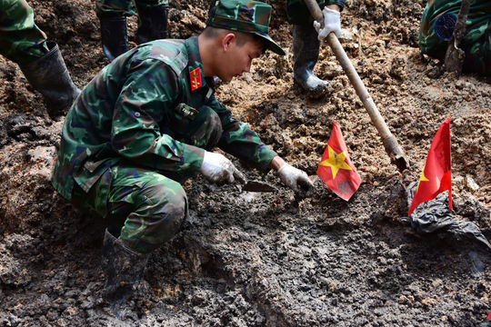TP. Hồ Chí Minh: Quy tập thêm 13 bộ hài cốt liệt sĩ tại Công viên Lê Thị Riêng