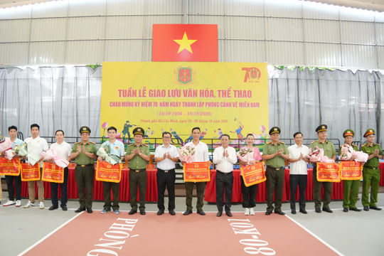 TP. Hồ Chí Minh: Khai mạc Tuần lễ giao lưu văn hóa, thể thao Phòng Cảnh vệ miền Nam