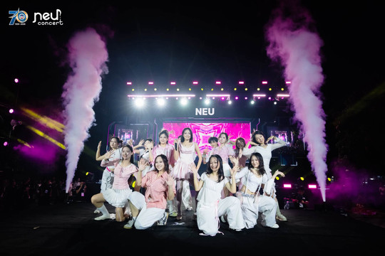 NEU Concert 2026: Dấu mốc trong chuỗi hoạt động kỷ niệm 70 thành lập Đại học Kinh tế Quốc dân
