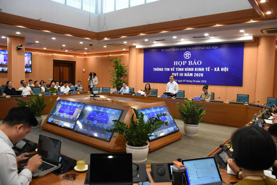 Tăng trưởng quý III năm 2026 của Hà Nội đạt 10,02%