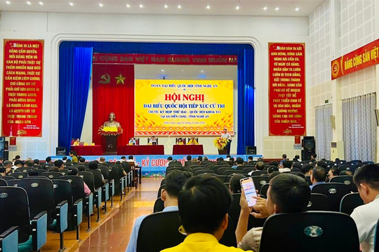 Nghệ An: Cử tri kiến nghị gỡ vướng về chế độ, chính sách và thủ tục đất đai