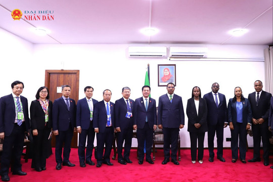 Phó Chủ tịch Quốc hội Nguyễn Hồng Diên dự khai mạc Đại hội đồng IPU - 153 tại Tanzania