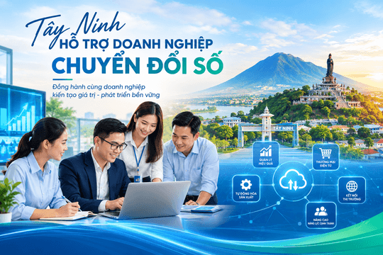 Tây Ninh: Ban hành chính sách hỗ trợ doanh nghiệp chuyển đổi số
