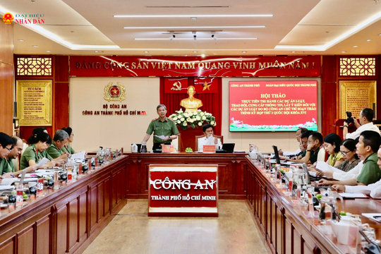 TP. Hồ Chí Minh: Hoàn thiện pháp luật từ thực tiễn, bảo đảm an ninh, trật tự