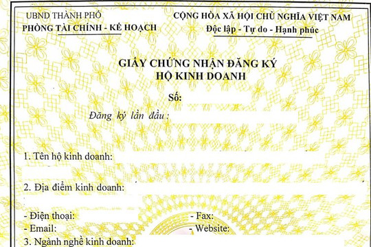 Hồ sơ đăng ký hộ kinh doanh kê khai không trung thực bị xử lý thế nào?
