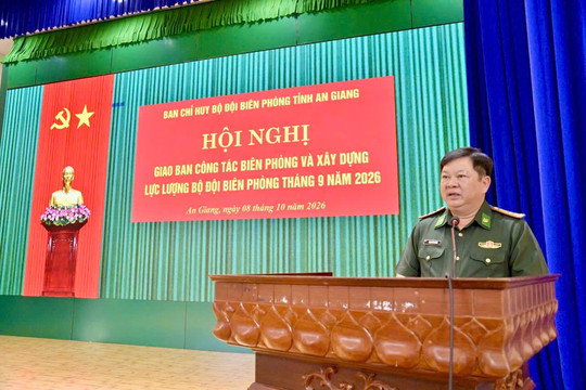 Bộ đội Biên phòng An Giang giữ vững vùng biên, kiên quyết đấu tranh các loại tội phạm
