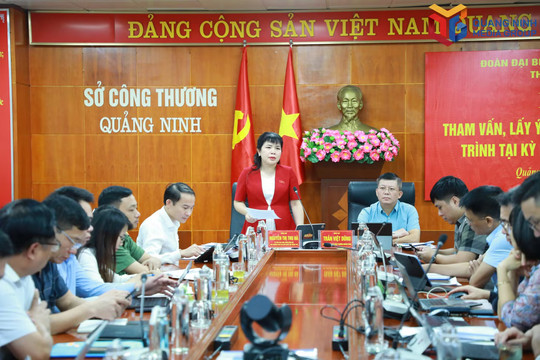Quảng Ninh: Tham vấn ý kiến đối với các dự án luật trọng tâm thuộc lĩnh vực công thương