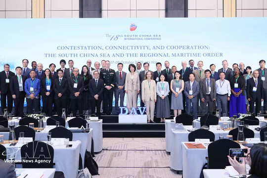 East Sea conference calls for stronger rules, cooperation to maintain regional stability
