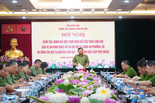 Quyết liệt hoàn thành các chỉ tiêu công tác, nâng cao trách nhiệm người đứng đầu