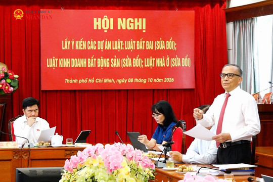 Hoàn thiện chính sách đất đai, nhà ở, tạo dư địa phát triển, bảo đảm an toàn pháp lý