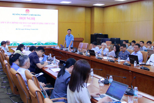 Luật Khí tượng thủy văn (sửa đổi) Khơi thông dữ liệu, nâng hiệu quả cảnh báo từ cơ sở