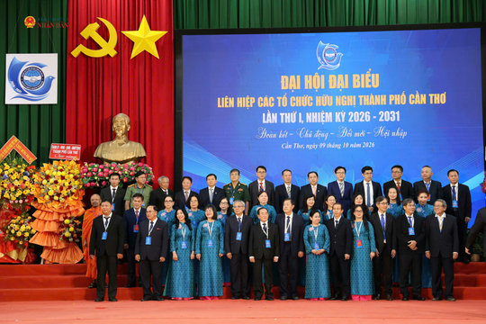 Bà Lê Thị Thanh Giang tái đắc cử Chủ tịch Liên hiệp các tổ chức Hữu nghị TP. Cần Thơ