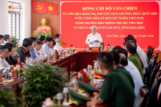 Phó Chủ tịch Thường trực Quốc hội Đỗ Văn Chiến: Đầu tư cho giáo dục là con đường ngắn nhất để xóa đói, giảm nghèo
