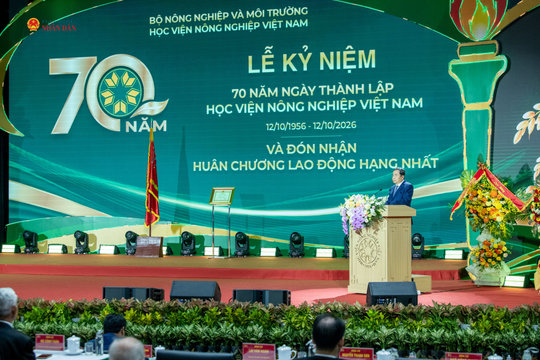 Chủ tịch Quốc hội Trần Thanh Mẫn: Học viện Nông nghiệp phải gắn nghiên cứu với thực tiễn sản xuất