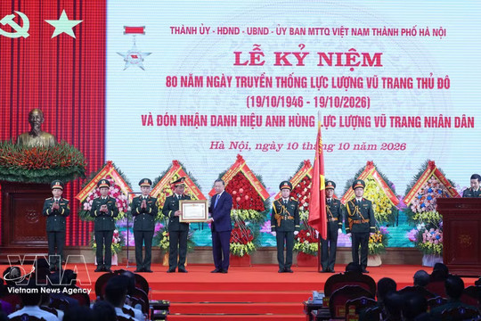 Top leader asks for building lean, efficient, strong Capital Armed Forces