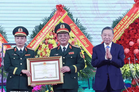 Tổng Bí thư, Chủ tịch nước Tô Lâm: Xây dựng Lực lượng vũ trang Thủ đô "tinh, gọn, mạnh" đáp ứng yêu cầu trong tình hình mới