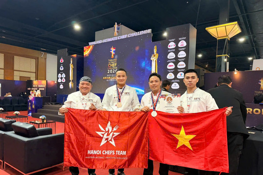 Đầu bếp Việt mang bản sắc truyền thống, kỹ thuật hiện đại tới đấu trường quốc tế