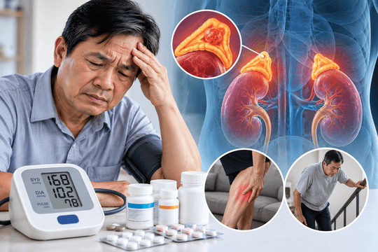 Tăng huyết áp khó kiểm soát, đừng chủ quan bệnh từ tuyến thượng thận