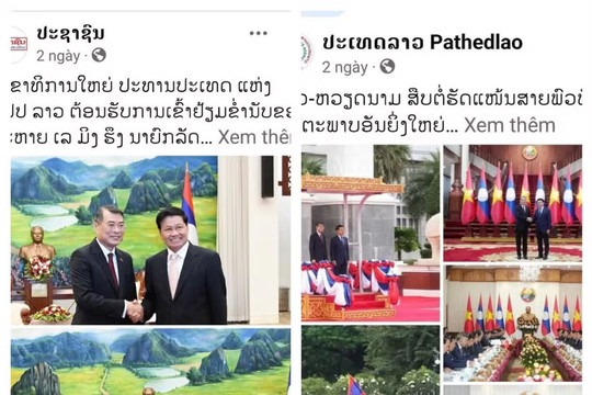 Lao media hail Vietnamese PM’s first overseas trip as proof of special ties