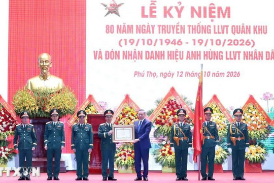 80 năm Ngày truyền thống Lực lượng vũ trang Quân khu 2