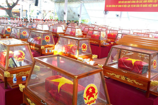 TP. Hồ Chí Minh: Tổng duyệt lễ truy điệu, an táng 731 hài cốt liệt sĩ tại công viên Lê Thị Riêng