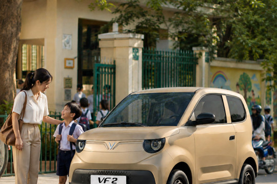 Quay đầu gọn, đỗ xe dễ, VF 2 hơn 182 triệu đồng hấp dẫn người mua ô tô lần đầu