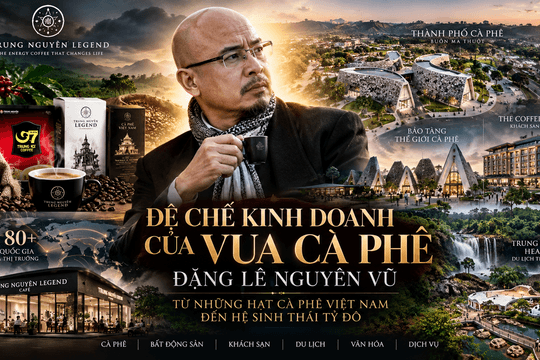 Đế chế kinh doanh của “vua cà phê” Đặng Lê Nguyên Vũ: Từ Trung Nguyên Legend đến bất động sản, du lịch và hệ sinh thái tỷ đô