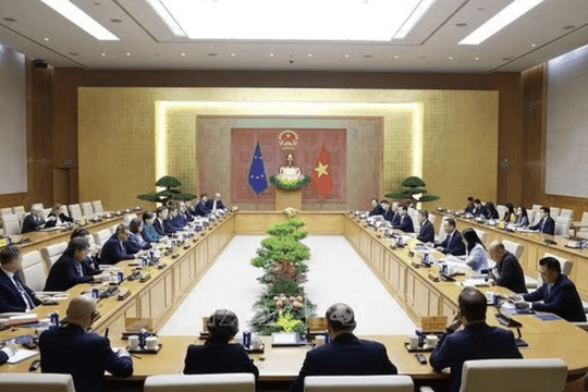 Thúc đẩy quan hệ đối tác chiến lược toàn diện Việt Nam - EU