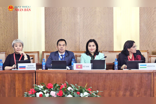 Đoàn đại biểu Quốc hội Việt Nam tham dự Diễn đàn Nữ Nghị sĩ thế giới tại Mông Cổ