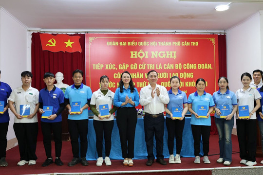 Cử tri công nhân Cần Thơ kiến nghị đẩy nhanh phát triển nhà ở xã hội