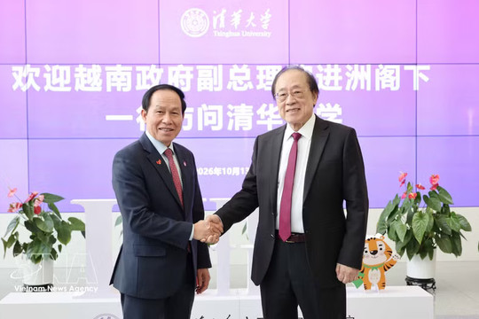 Deputy PM visits China’s Tsinghua University, seeking closer educational cooperation
