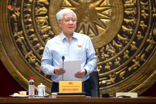 Phó Chủ tịch Thường trực Quốc hội Đỗ Văn Chiến kiểm tra công tác chuẩn bị Kỳ họp thứ Hai