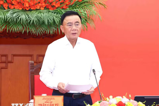 Thường trực Ban Bí thư Trần Cẩm Tú : Khẩn trương, quyết liệt triển khai các nhiệm vụ trọng tâm 3 tháng cuối năm