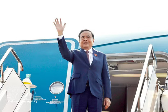 Vietnamese NA President concludes official visit to China