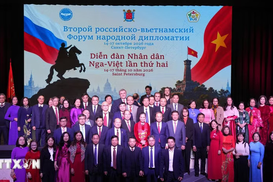 Diễn đàn Ngoại giao Nhân dân Nga - Việt Nam lần 2 tại Saint Petersburg