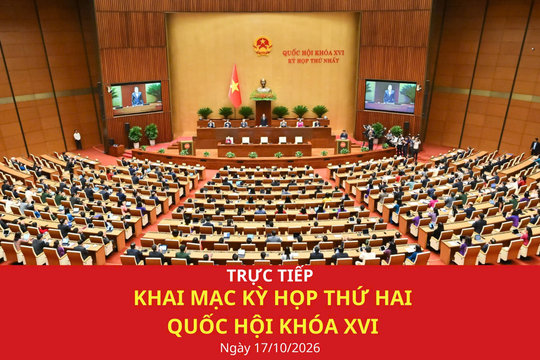 Khai mạc Kỳ họp thứ Hai, Quốc hội khóa XVI