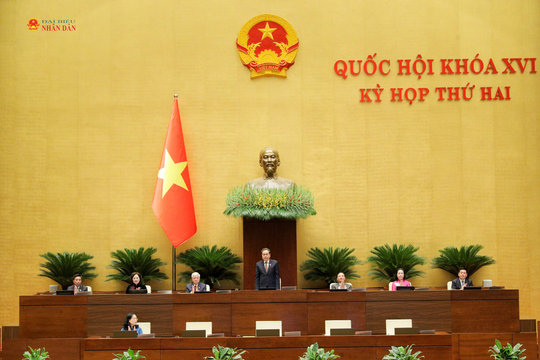 Kỳ họp thứ Hai, Quốc hội khóa XVI khai mạc trọng thể với tinh thần “Chính xác - Kịp thời - Mở đường - Phát triển”