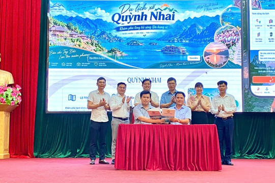Xã Quỳnh Nhai: Hợp tác chuyển giao phiên bản nâng cấp phần mềm du lịch thông minh