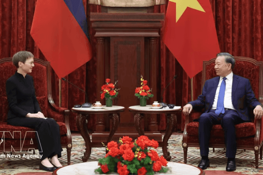 Top leader receives Liechtenstein Prime Minister
