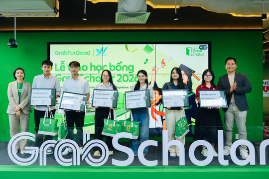 GrabScholar 2026 tiếp sức học tập cho hơn 300 học sinh, sinh viên